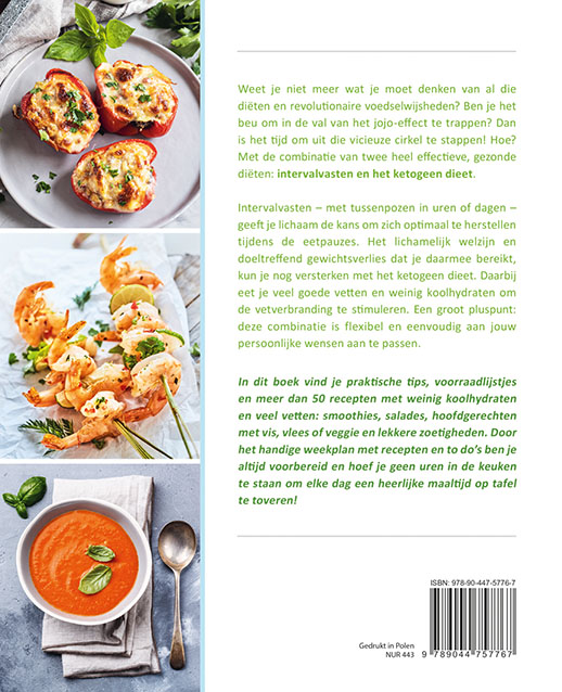Achterkant van Intervalvasten met het keto-dieet