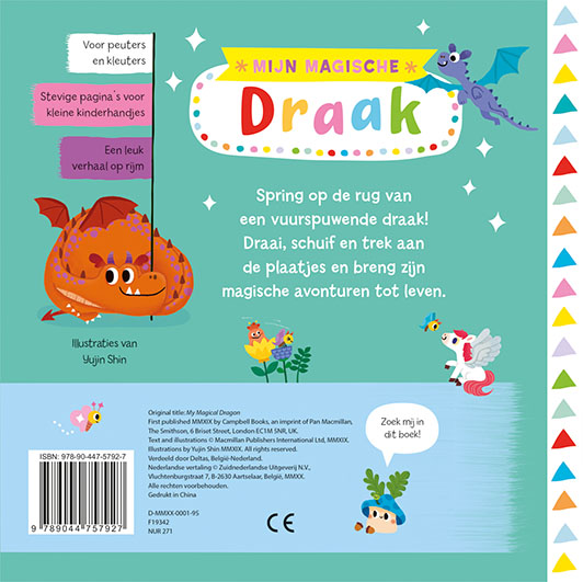 Achterkant van Mijn magische Draak