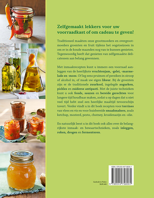 Achterkant van Compleet handboek Inmaken