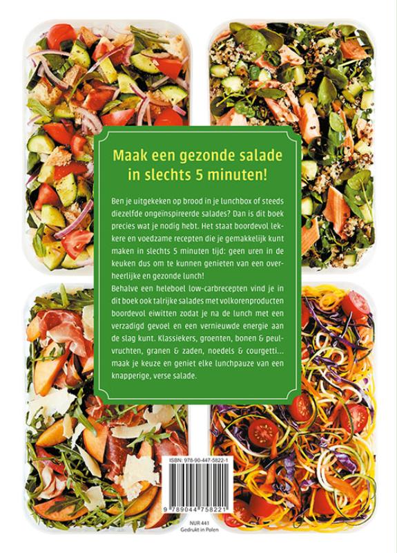 Achterkant van Salades voor de lunchbox - Klaar in 5 minuten!
