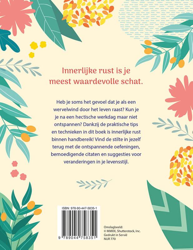 Achterkant van Kom tot rust