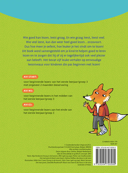 Achterkant van Leeskampioen! Ik lees al goed (AVI start - M3 - E3 / AVI 1-2-3)