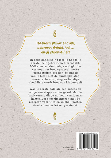 Achterkant van Brouw je eigen bier