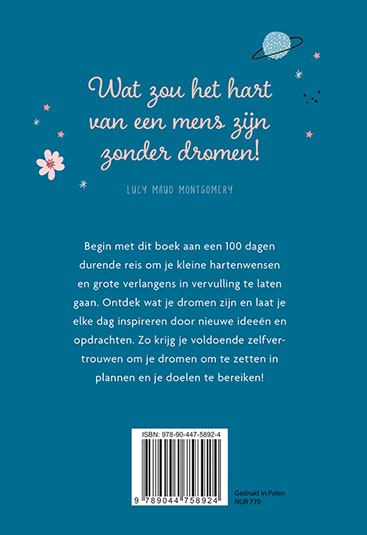 Achterkant van Je doel bereiken in 100 dagen