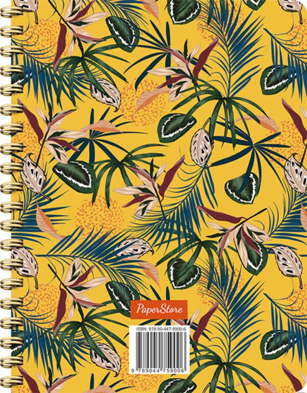 Achterkant van Tropical spiraalboek groot (bullet)