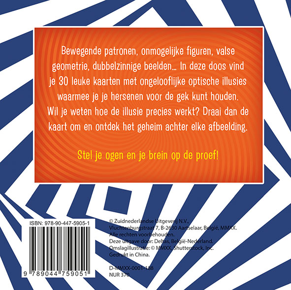 Achterkant van Ongelooflijke optische illusies