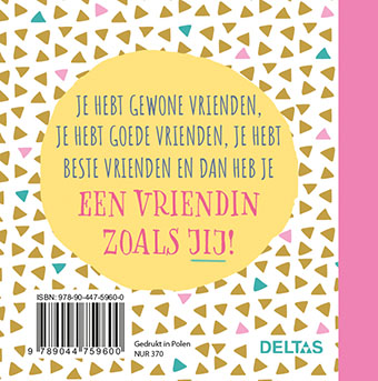 Achterkant van Je bent mijn supervriendin!