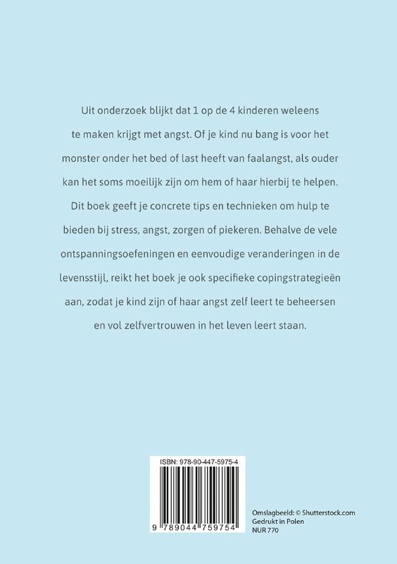 Achterkant van Mijn kind is bang