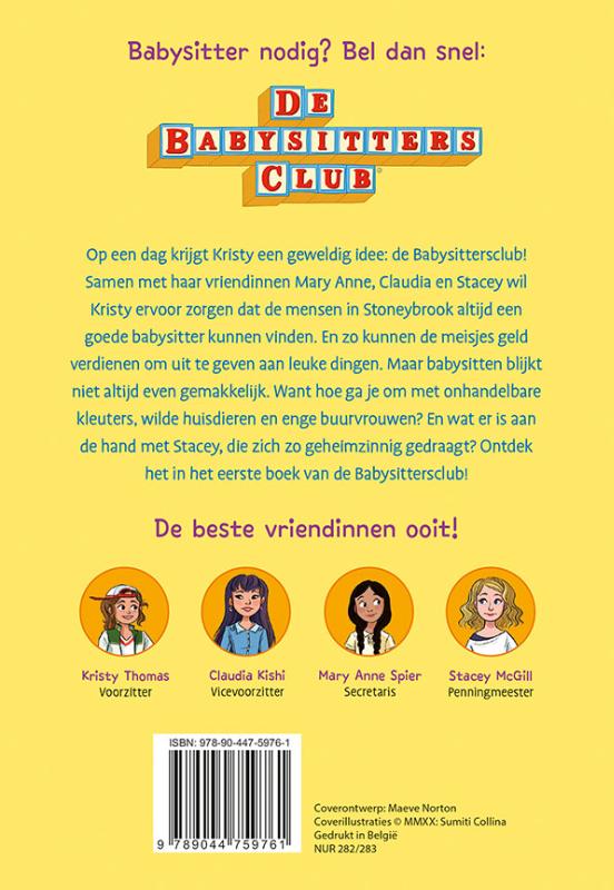 Achterkant van Kristy heeft een geweldig idee