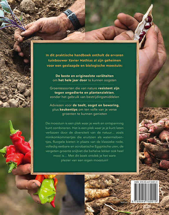 Achterkant van Genieten van je eigen moestuin