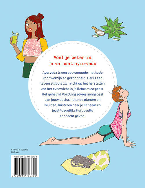 Achterkant van Spiritueel leven - Ayurveda voor elke dag