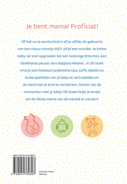 Achterkant van Zo word je een super mama