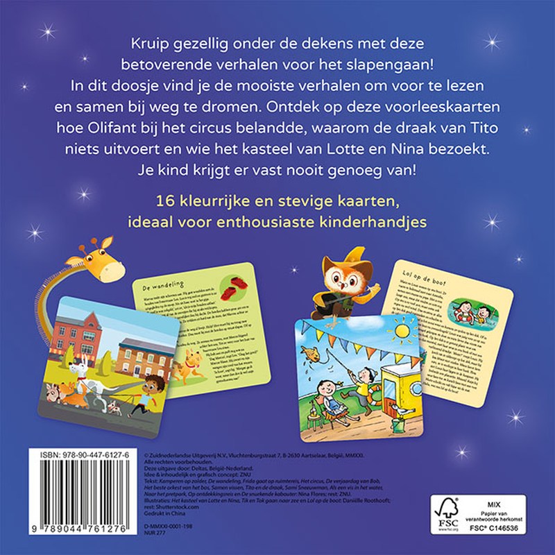 Achterkant van Betoverende bedtijdverhalen
