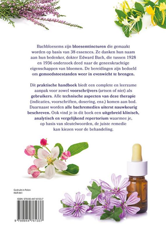 Achterkant van Bachbloesems van A tot Z