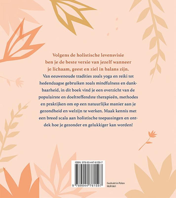 Achterkant van Holistisch leven voor beginners