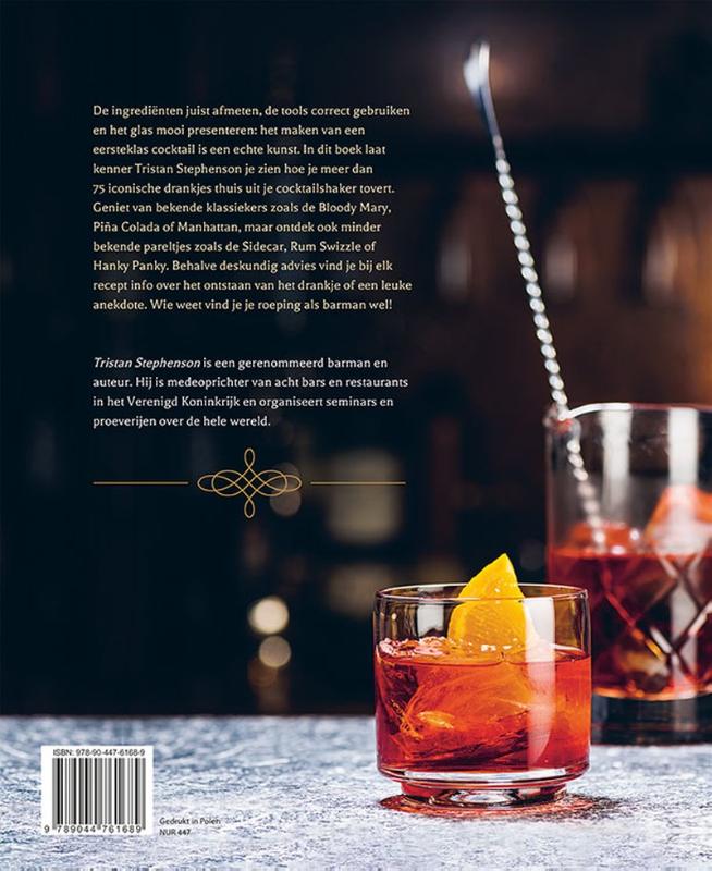 Achterkant van Cocktails - De bijbel van de barman