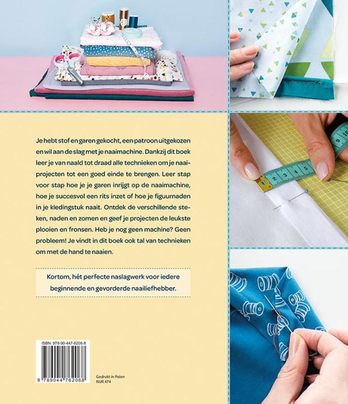 Achterkant van Compleet handboek Naaitechnieken