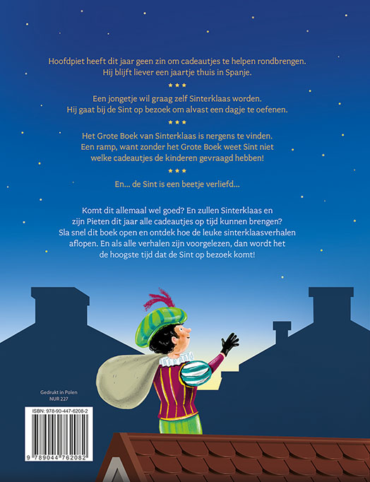 Achterkant van De mooiste Sinterklaasverhalen