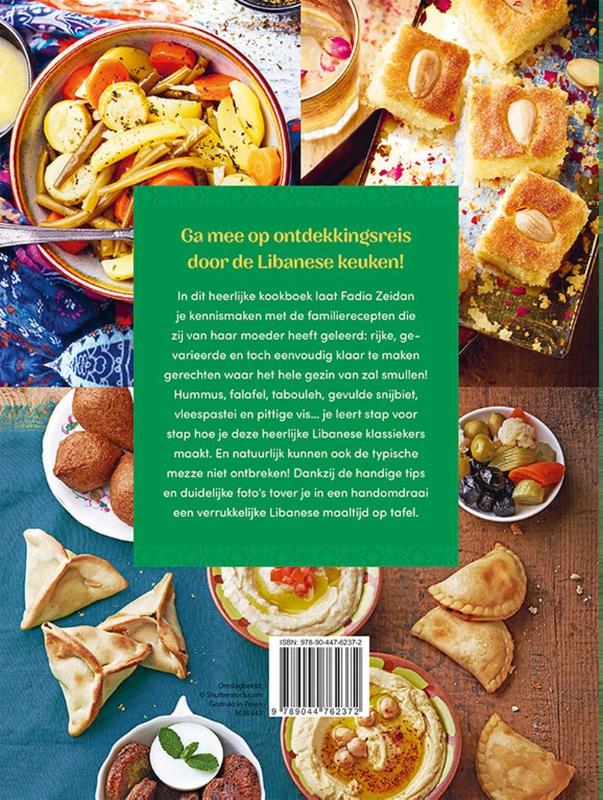 Achterkant van Eenvoudig en lekker Libanees koken