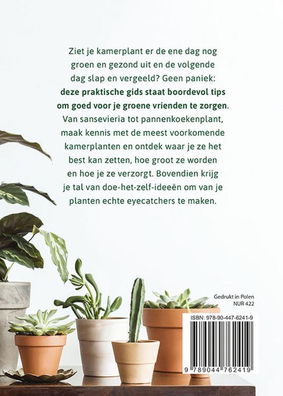 Achterkant van Basisgids kamerplanten