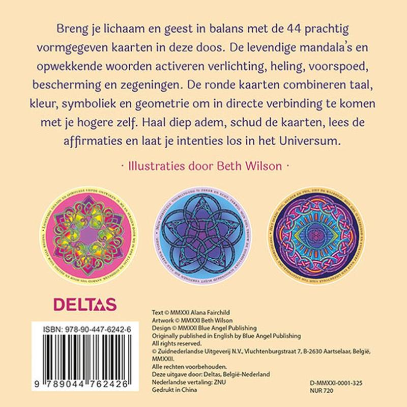 Achterkant van Helende mandala's