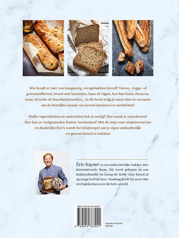 Achterkant van Het complete brood bakboek