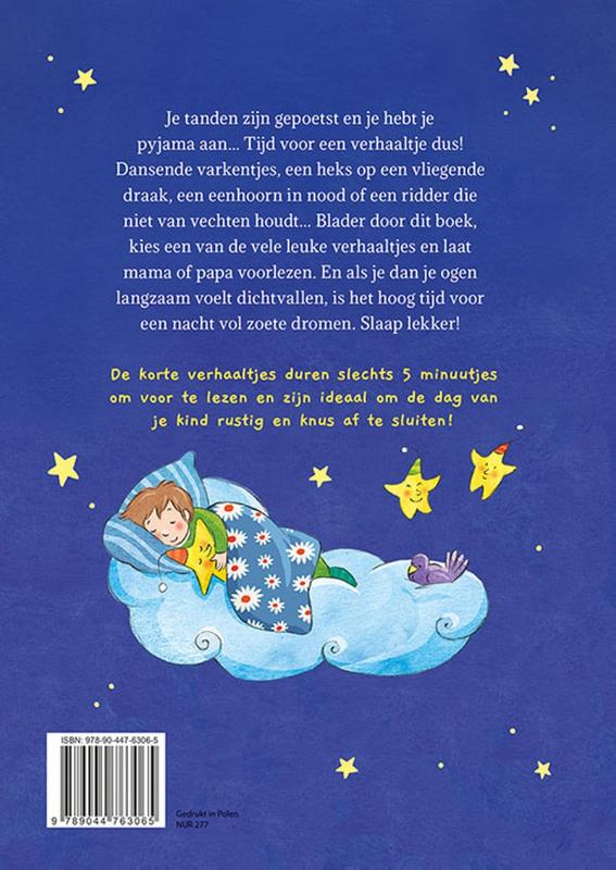 Achterkant van De allermooiste 5-minuutverhaaltjes voor het slapengaan