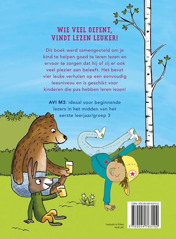 Achterkant van Zo leuk is lezen!