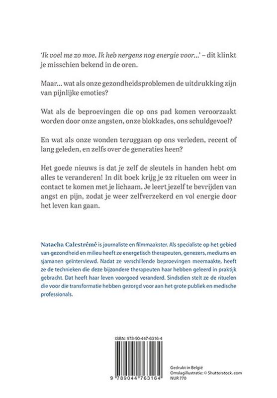 Achterkant van Het pad naar zelfgenezing