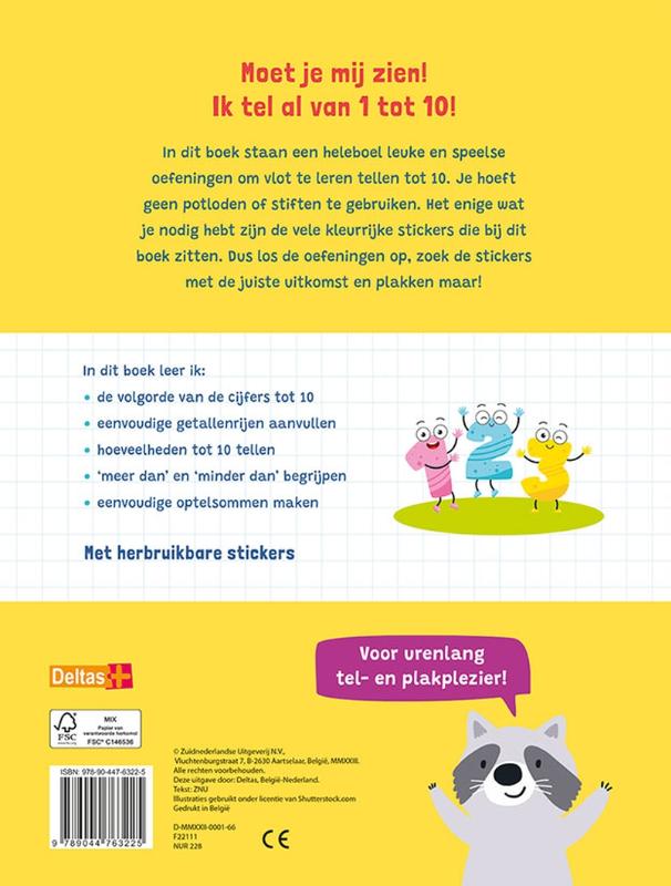 Achterkant van 5-6 jaar