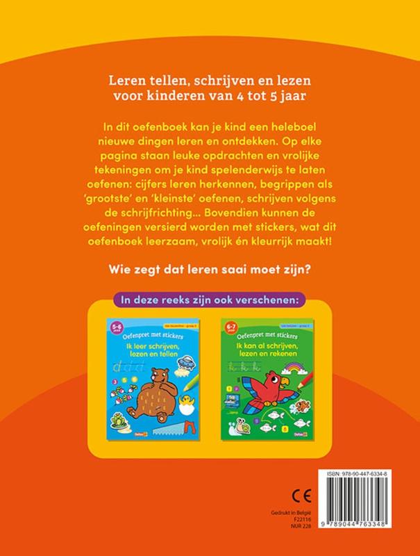 Achterkant van groep 1