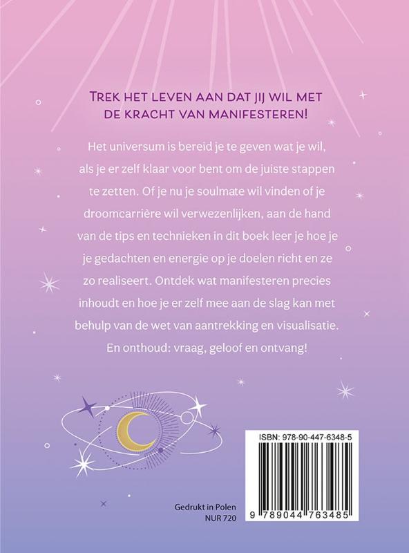Achterkant van Manifesteren voor beginners