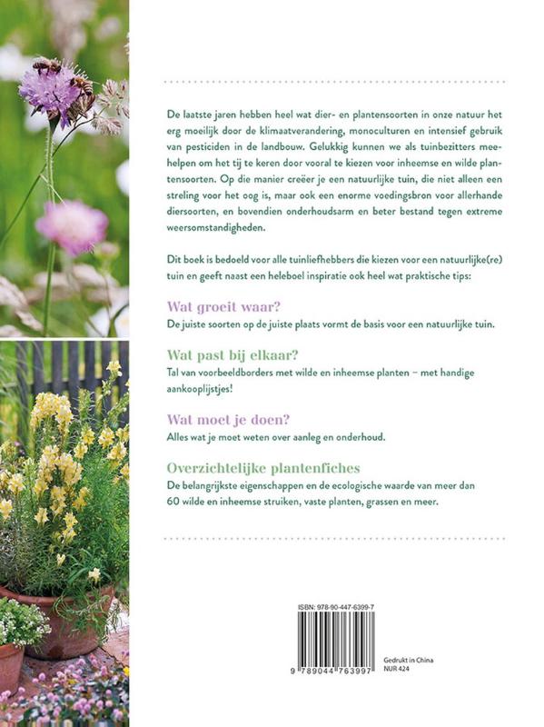 Achterkant van Een natuurlijke tuin aanleggen