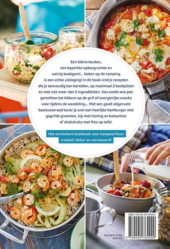 Achterkant van Het onmisbare campingkookboek