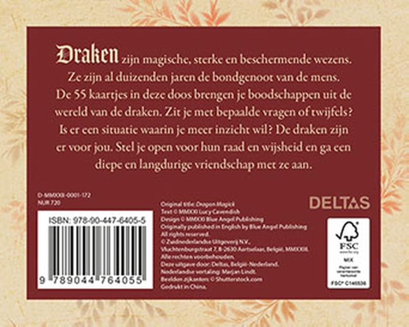 Achterkant van Vraag raad aan de draken