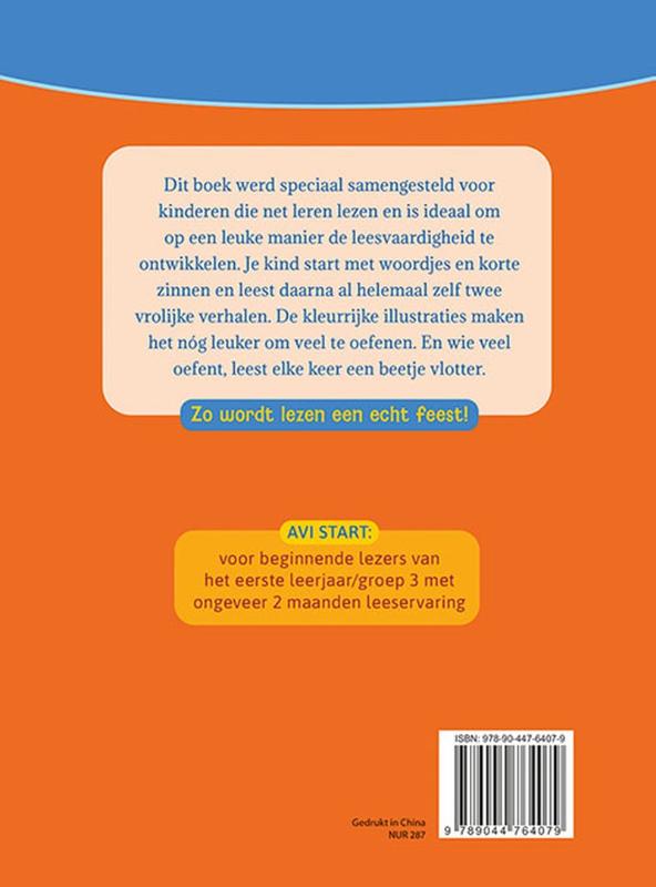 Achterkant van Mooie verhalen voor beginnende lezers
