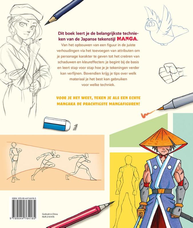 Achterkant van Manga tekenen voor beginners
