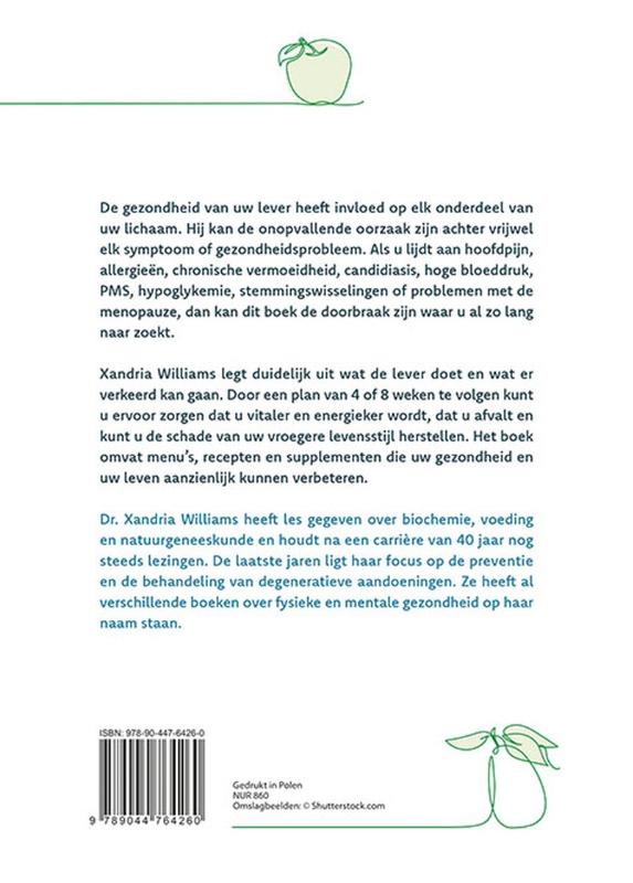 Achterkant van Praktisch handboek leverontgiftiging