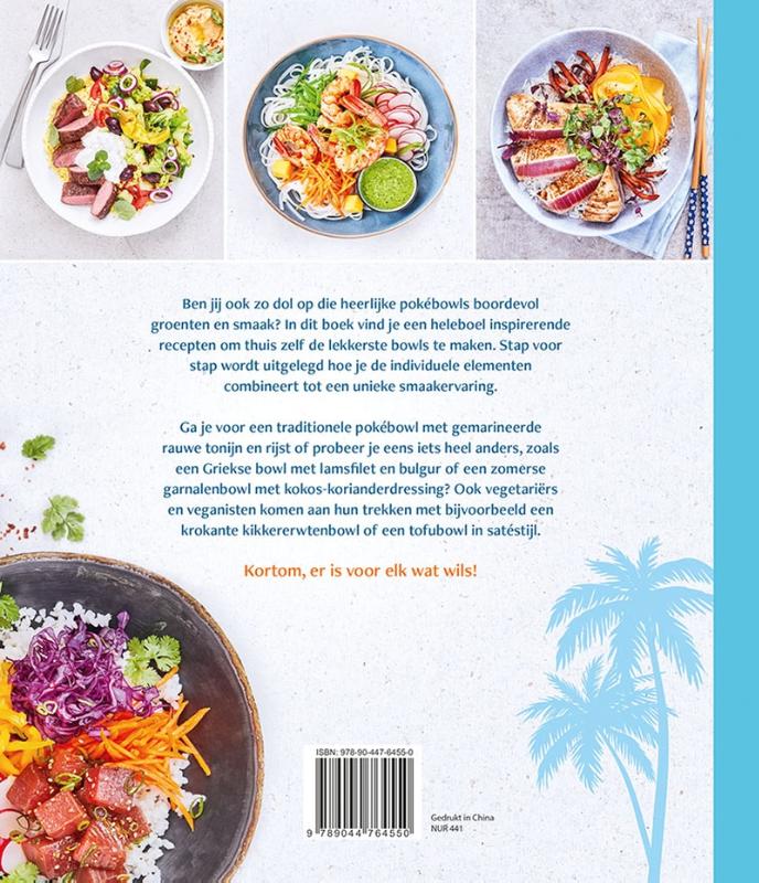 Achterkant van De lekkerste poké bowls