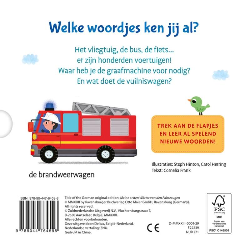 Achterkant van 1-3 jaar
