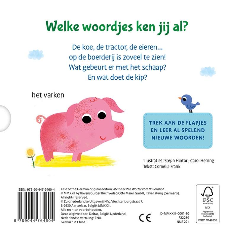 Achterkant van 1-3 jaar