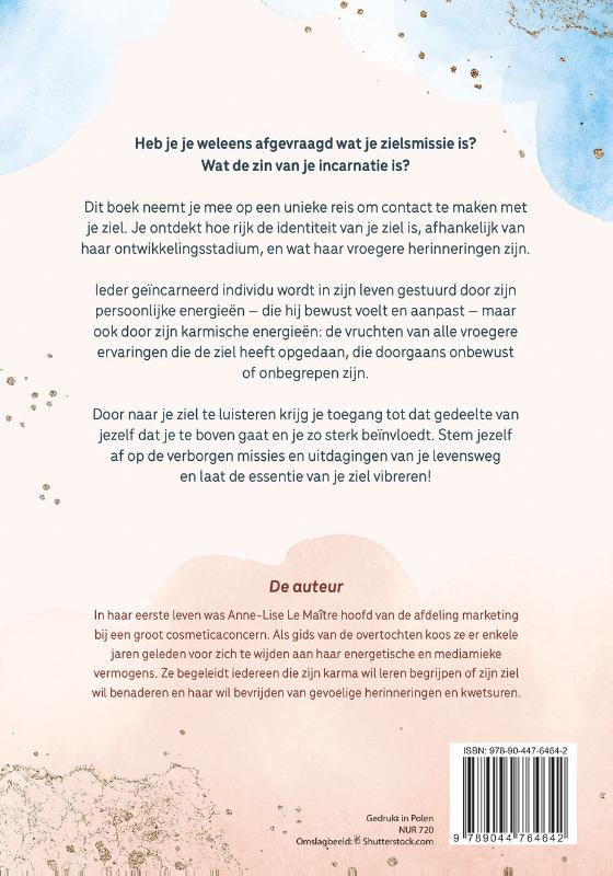 Achterkant van Luisteren naar je ziel