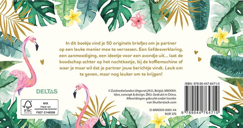 Achterkant van Love notes