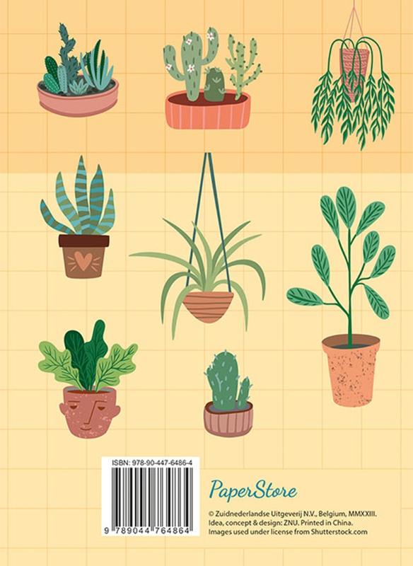 Achterkant van Lists & notes - Houseplants