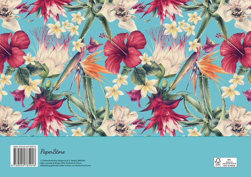 Achterkant van Weekplanner - Exotic