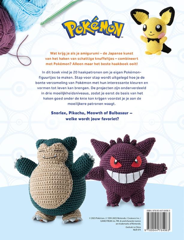 Achterkant van Pokémon - Haken