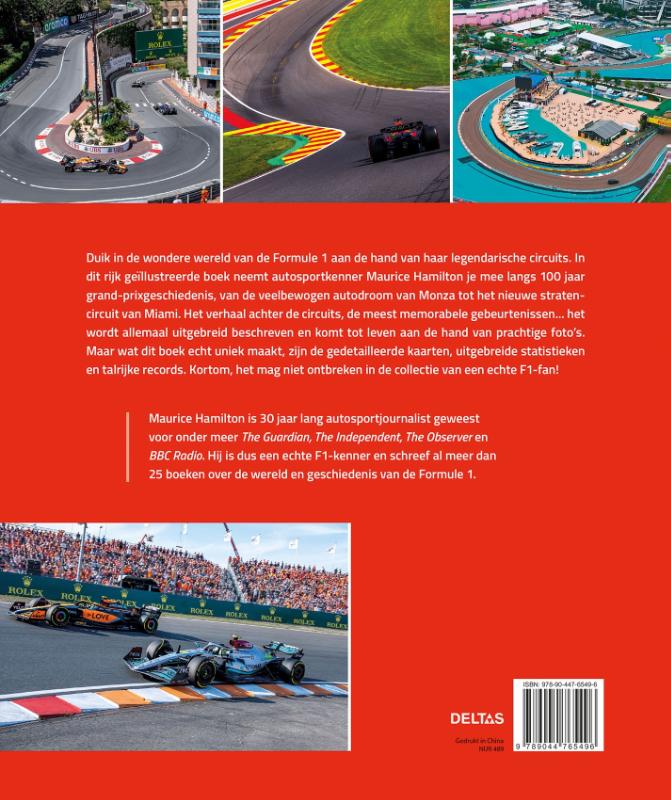 Achterkant van Formule 1 circuits