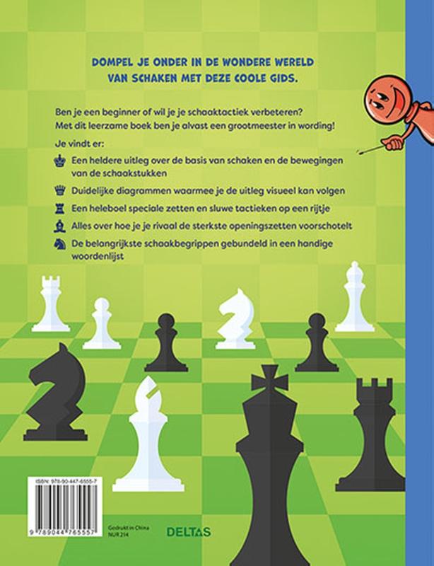 Achterkant van Het leukste schaakboek voor kinderen
