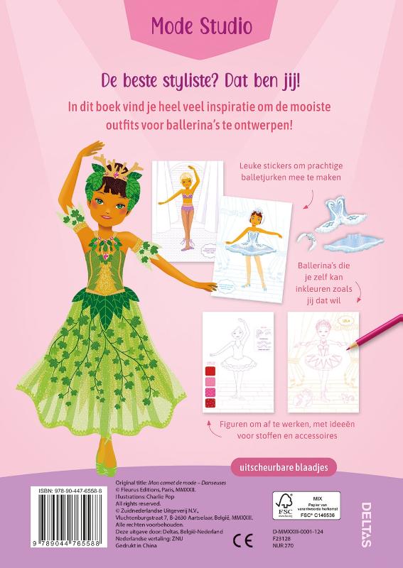 Achterkant van Mode studio - Ballerina's