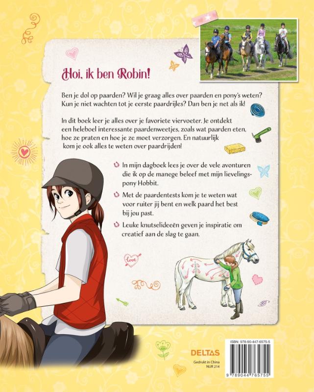 Achterkant van Mijn lievelingsboek over paarden